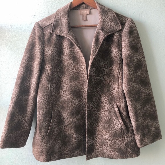 Animal print blazer - Picture 1 of 6